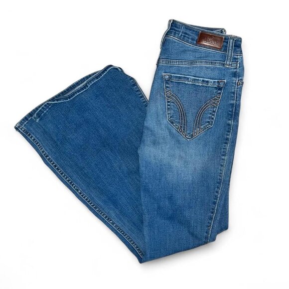 Hollister Denim - Hollister Women's Super Flare High Rise Denim Jeans